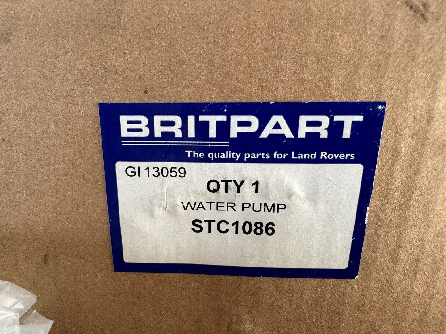 Land Rover Defender Discovery 1 Range Rover Classic 300Tdi Water Pump STC1086