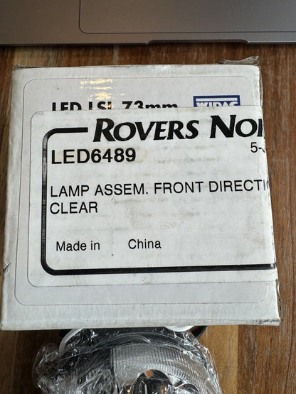 Proline Lamp Front Directional LED Clear LED6489 Land Rover Series Defefender