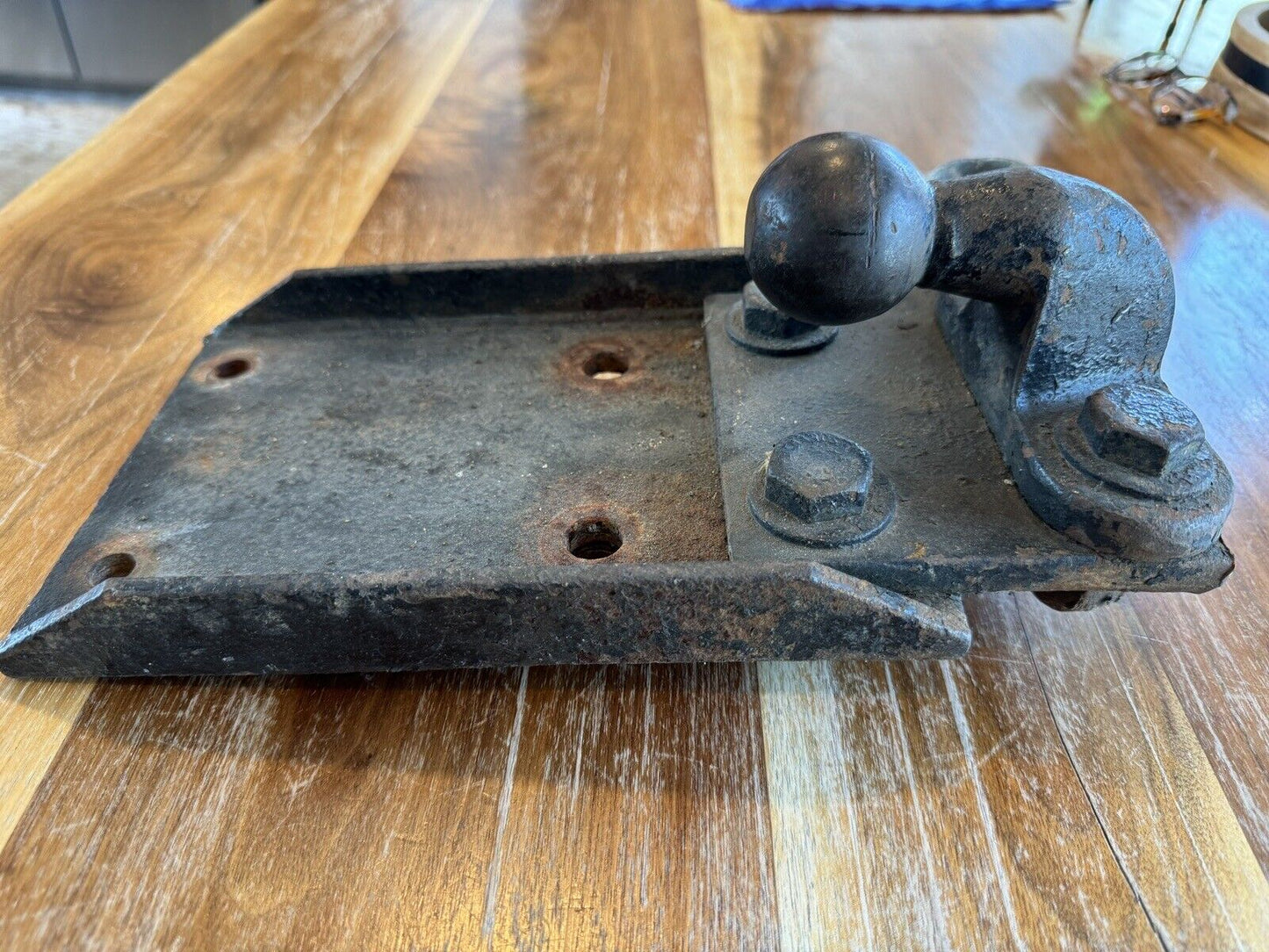 Vintage Land Rover Series - Defender Tow Hitch Ball & Plate