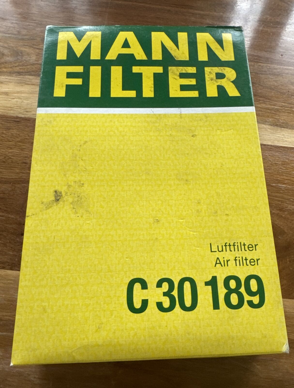 Mann Filter Air Filter C30189 NIOB NOS