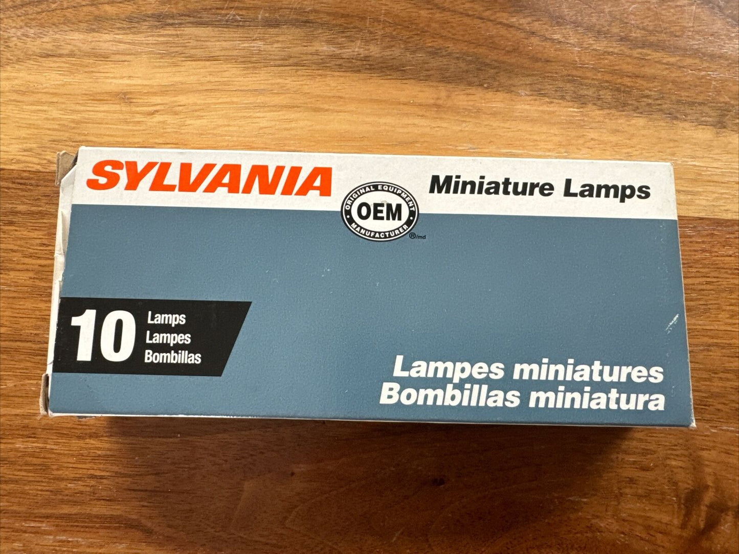 OEM Sylvania Automotive Auto Light Bulb 10 count NIOB NOS