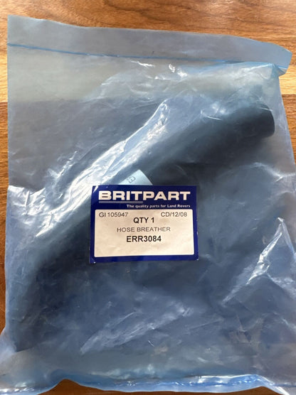 BRITPART Land Rover Breather Hose Part ERR3084 New NIP NOS