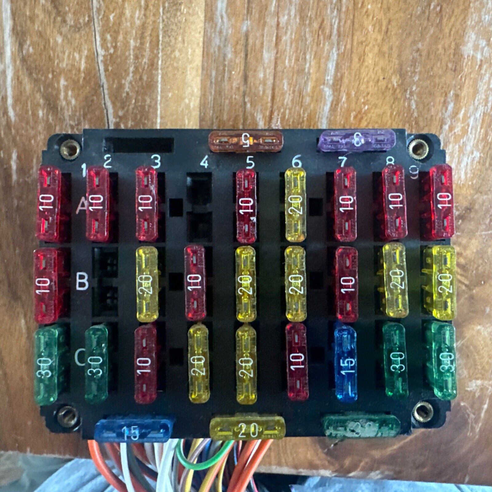 OEM Range Rover Classic Fuse Box Panel – Rover Revival