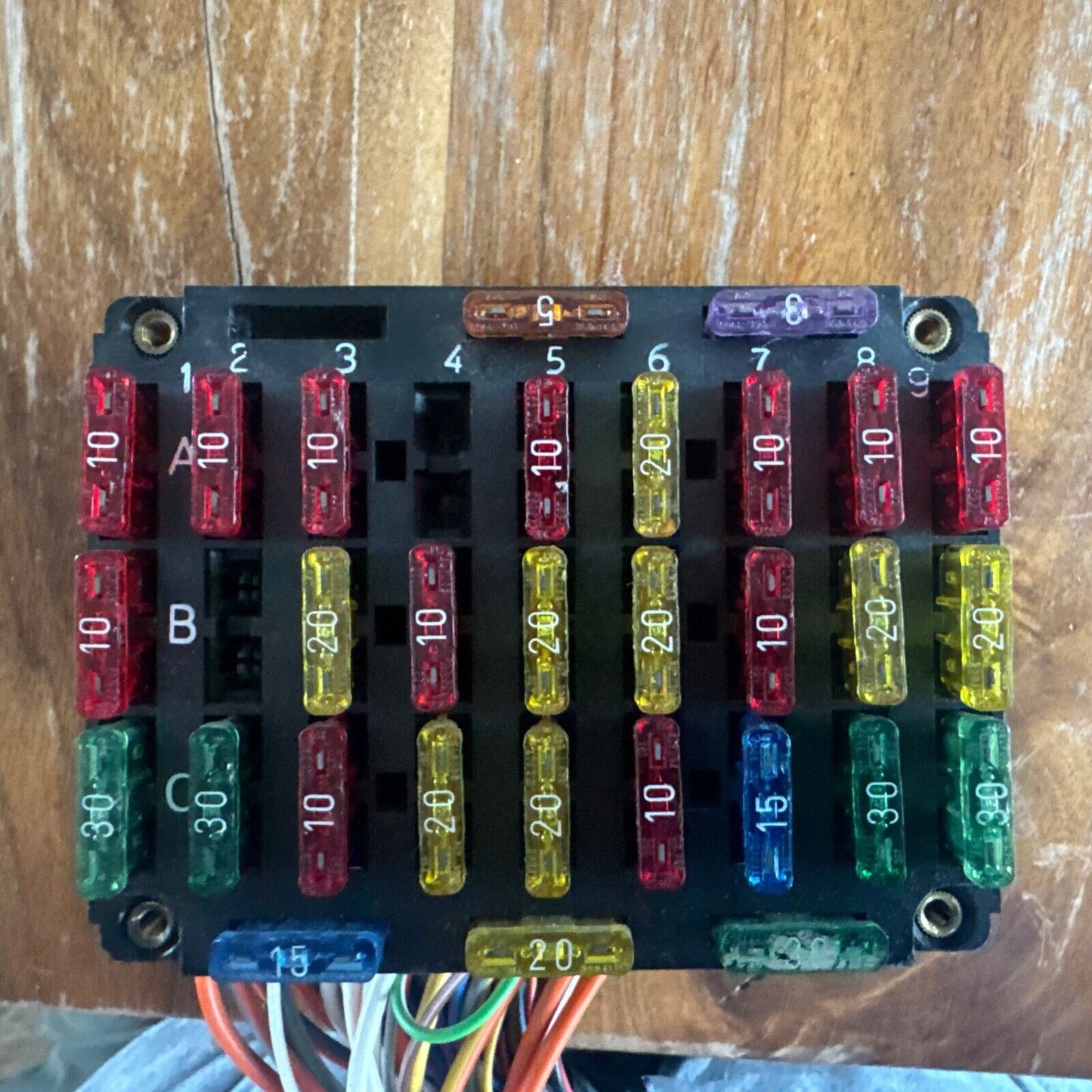 OEM Range Rover Classic Fuse Box Panel