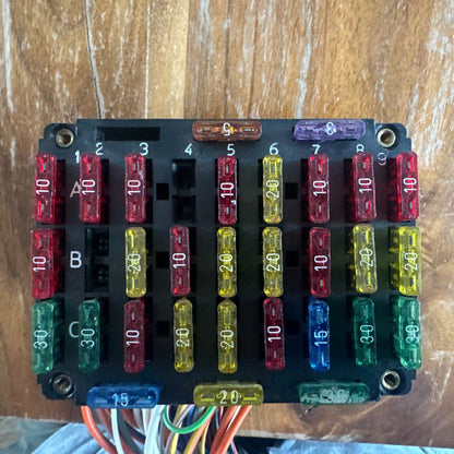 OEM Range Rover Classic Fuse Box Panel