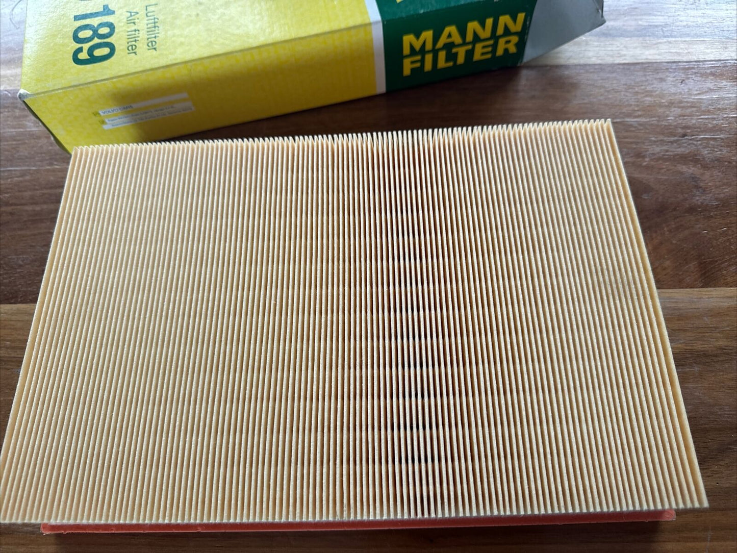Mann Filter Air Filter C30189 NIOB NOS