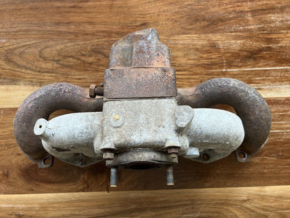 Early 1961 Land Rover Series II Engine Intake and Exhaust Manifold 2.25