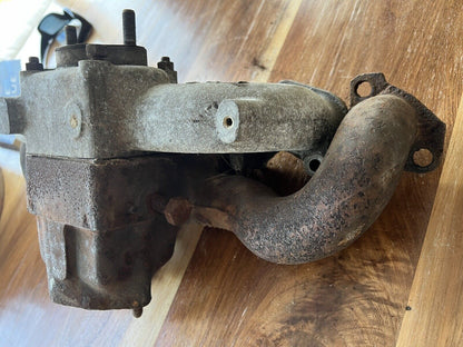 Early 1961 Land Rover Series II Engine Intake and Exhaust Manifold 2.25