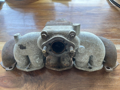 Early 1961 Land Rover Series II Engine Intake and Exhaust Manifold 2.25