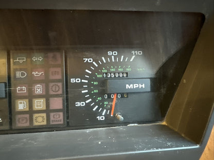 1989 Range Rover Classic Instrument Gauge Cluster & Trim